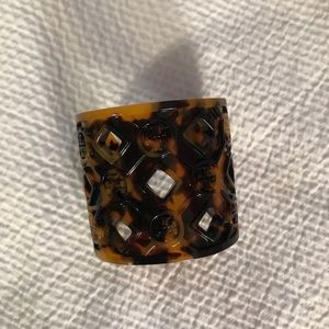 Tortoise Tory Burch cuff